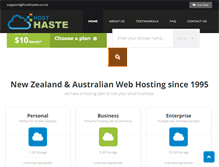 Tablet Screenshot of hosthaste.net
